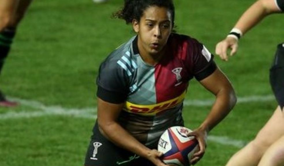 Giada Franco, credit: Getty Images for quins.co.uk women's rugby, Harlequins Women, Giada Franco