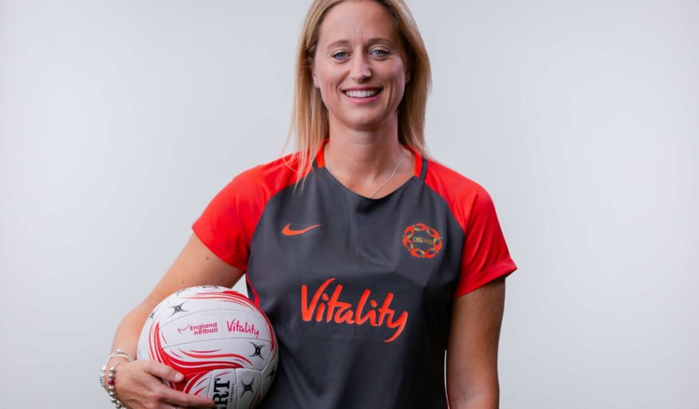 Jess Thirlby, credit: England Netball netball, women's sport, Vitality Roses