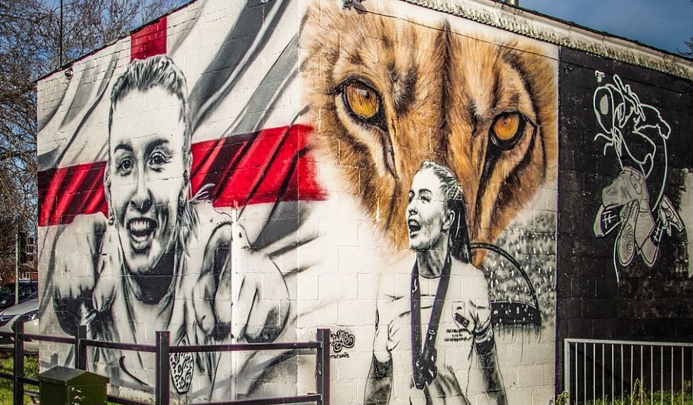 Leah Williamson mural Leah Williamson mural
