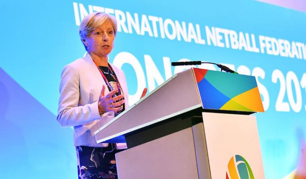 International Netball President Liz Nicholl