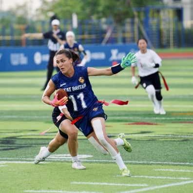 Image: British American Football Association Women's flag football